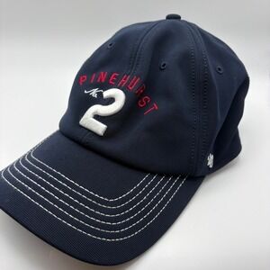 '47 Pinehurst No. 2 Stretch Fit Hat OSFA Navy Golf‎ Casual Athletic Athleisure